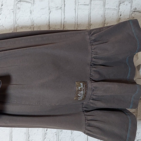 Matilda Jane brown field trip latte charlie dress - Picture 7 of 12